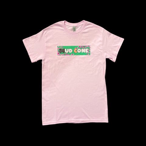 Cherry Blossed Strip Tee